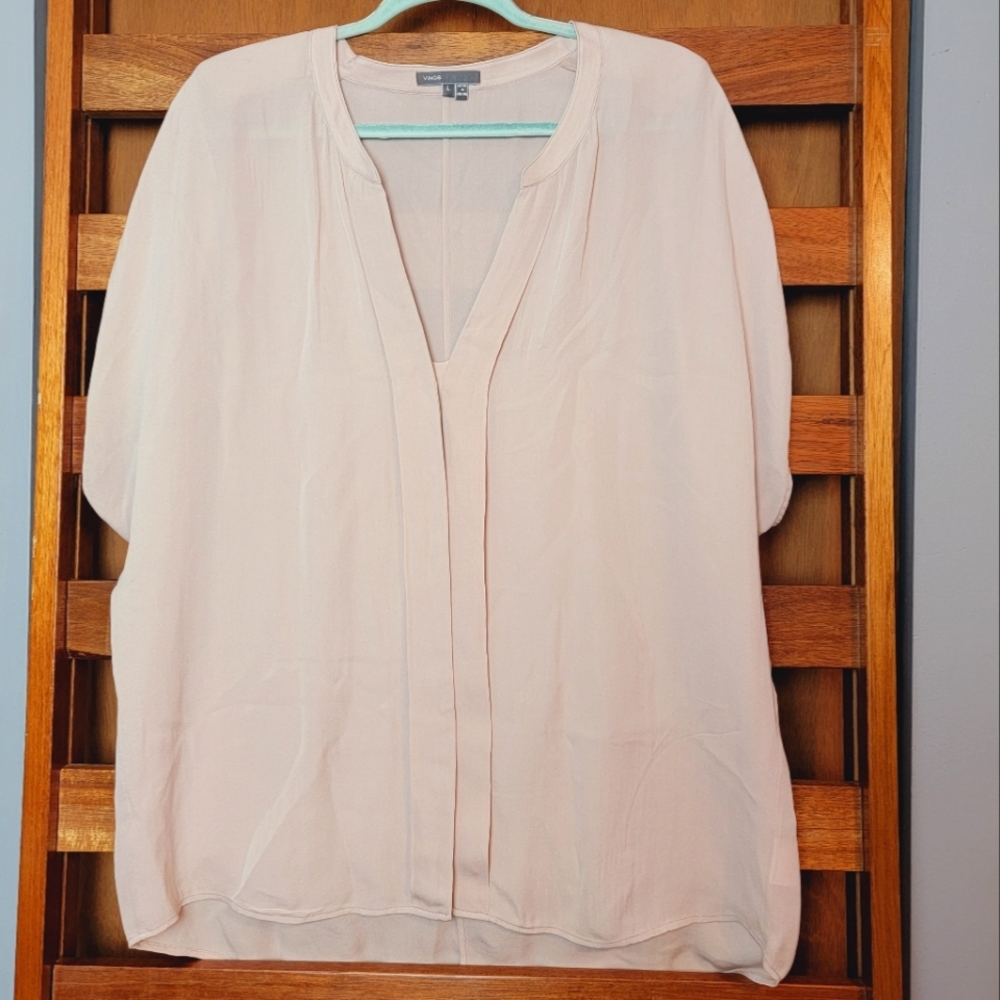 Vince Women's Blouse in Light Pink